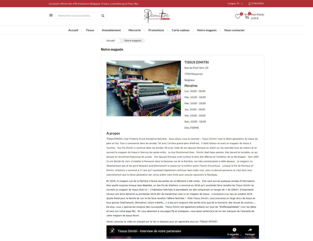 Tissus Dimitri